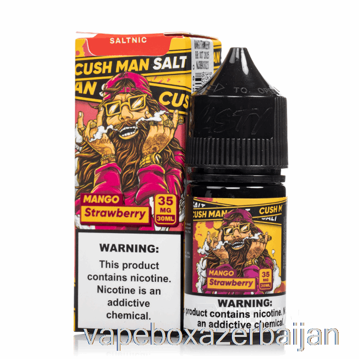 Vape Smoke Cush Man - Mango Strawberry - Nasty Salt - 30mL 35mg
